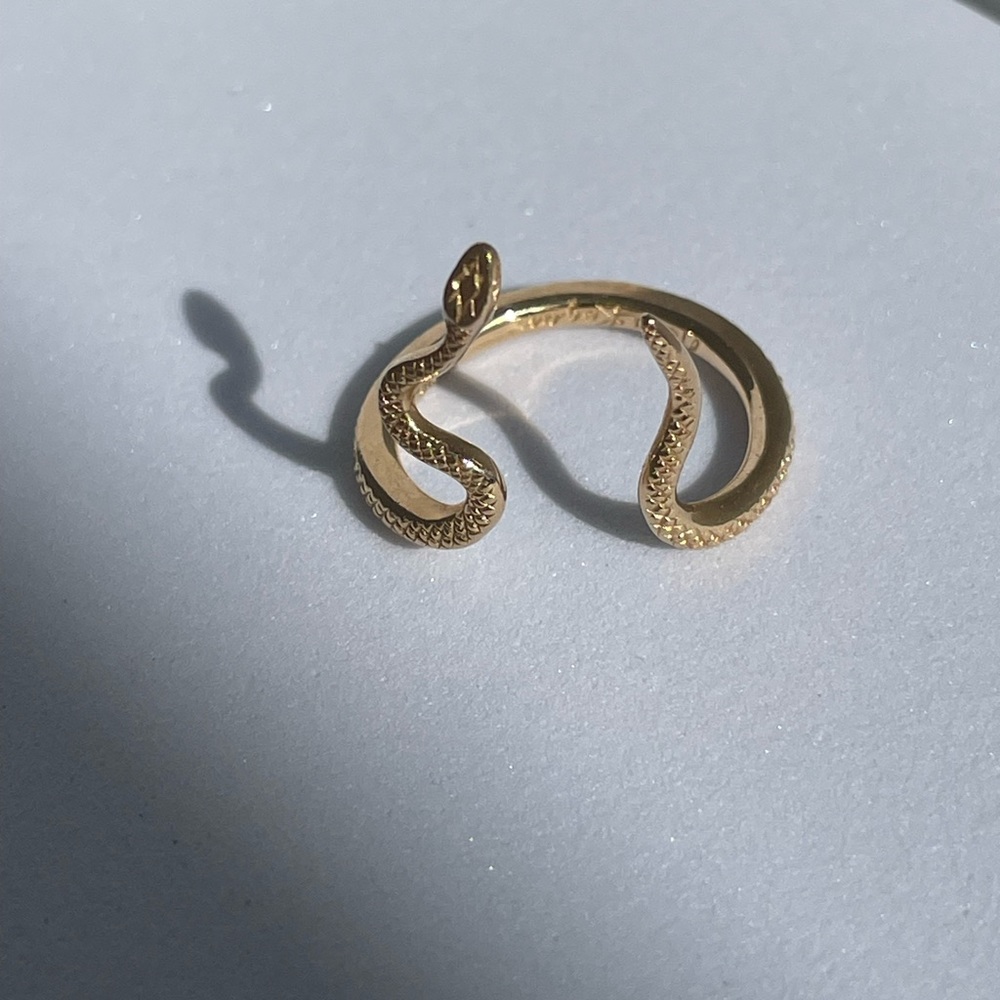 Snake Ring 14k Nora Kogan